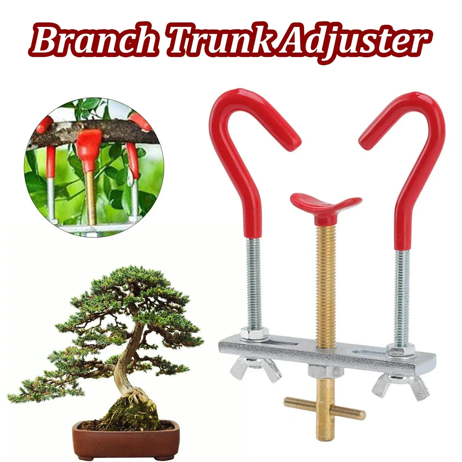 Concave Branch Cutter - ブランチベンダーツールキット、盆栽DIY成形、木の幹アジャスター、植物の形、鋼のモジュレーター、修理曲げ装置、ガーデニング