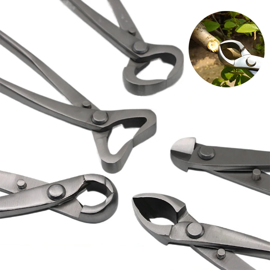 盆栽剪定ツールキット,プロのルートカッター,ステンレス鋼,手 - Concave Branch Cutter のレビューと価格