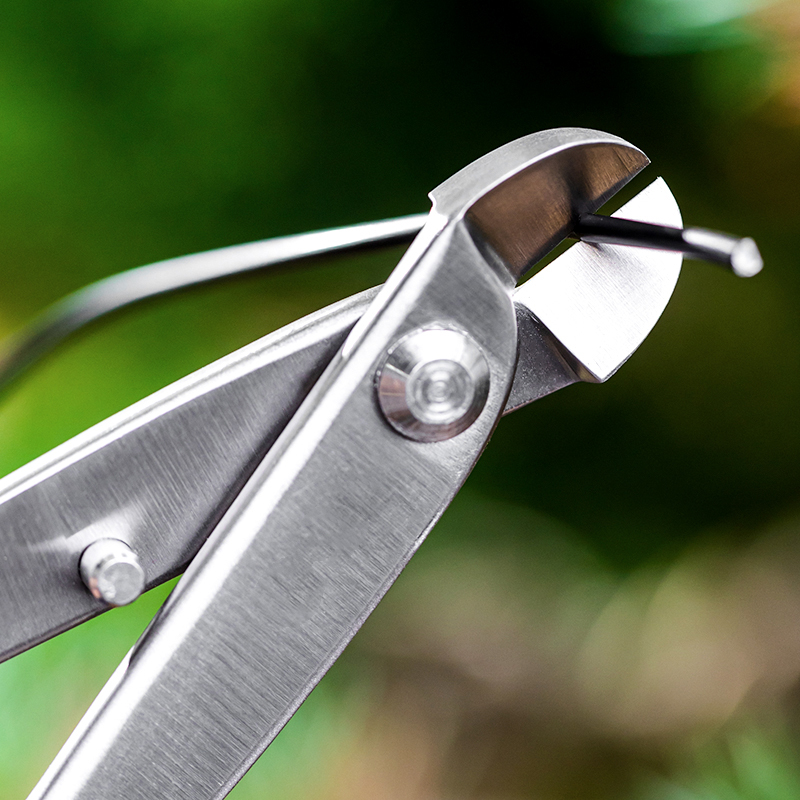 プロ用盆栽道具セット 高硬度21cmステンレス鋼枝切り＆ノブ - Concave Branch Cutter のレビューと価格