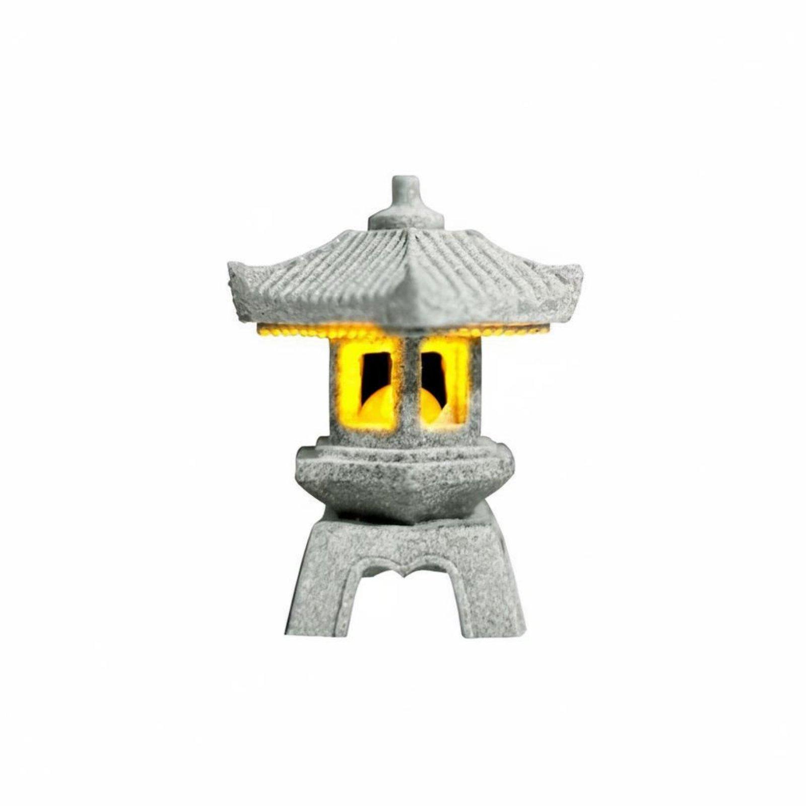 造園用ランタン 日本のランタン 石製卓上ミニチュア風景飾り  - Bonsai Garden Ornaments のレビューと価格